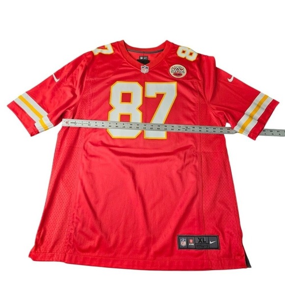 Chiefs Jersey Travis Kelce 87 NFL Nike Men's XL NWT - Picture 4 of 9